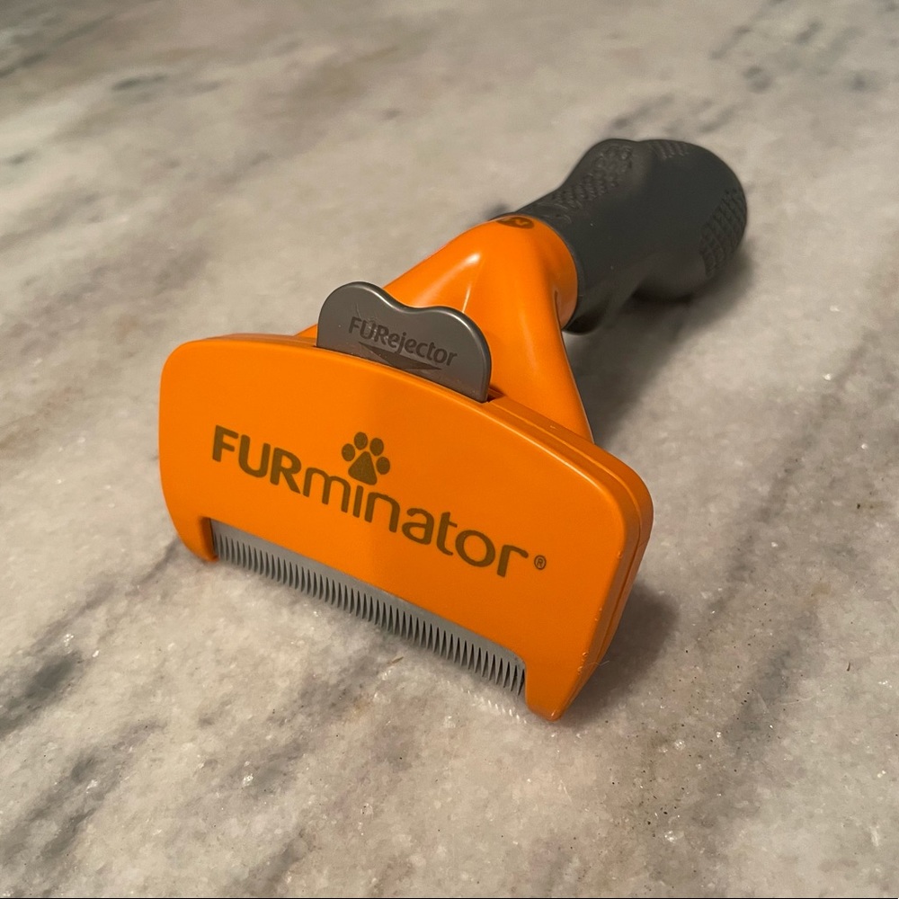Medium FURminator Dog Brush / Deshedding Tool